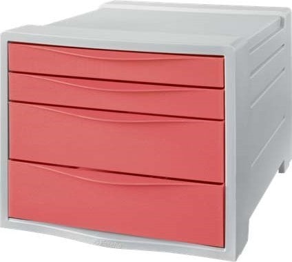 Esselte Pojemnik z szufaldami Esselte C'B koral