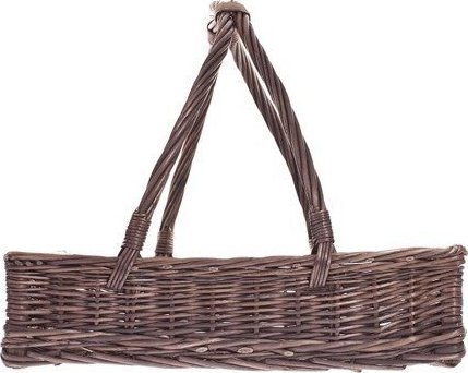 WickerPL Wiklinowa Taca z Pałąkiem 60x50 H12 cm