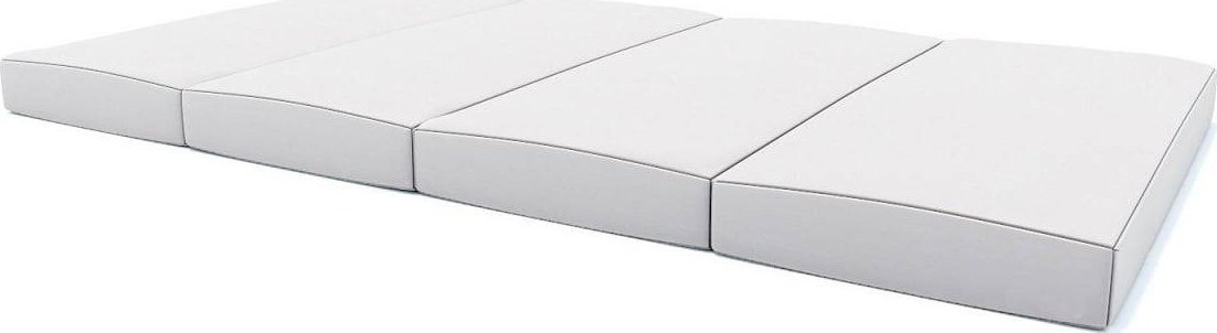 Małpiszon Składany materac pod drabinkę gimnastyczną 200x100x10 cm Kometa szary