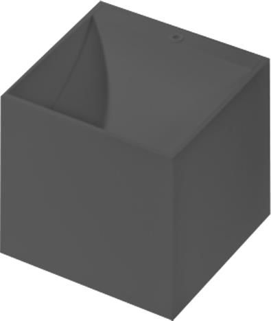 Kinkiet Azzardo Lampa ścienna czarna AZzardo MARS AZ2931