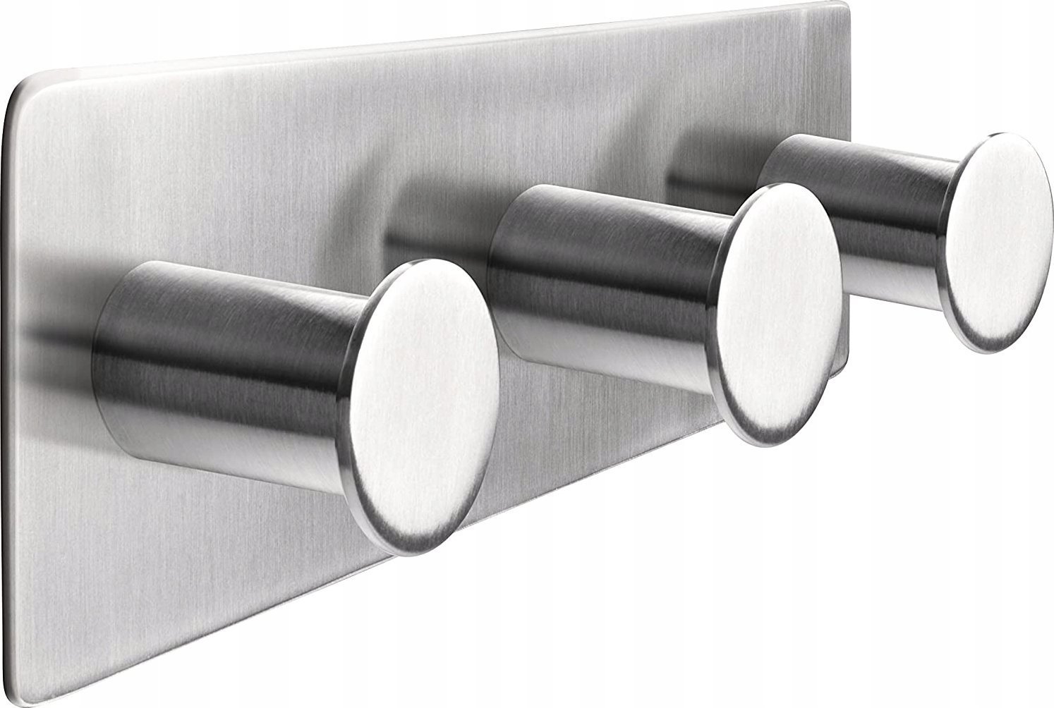 Tesa tesa Powerbutton Classic Hakenleiste edelstahl