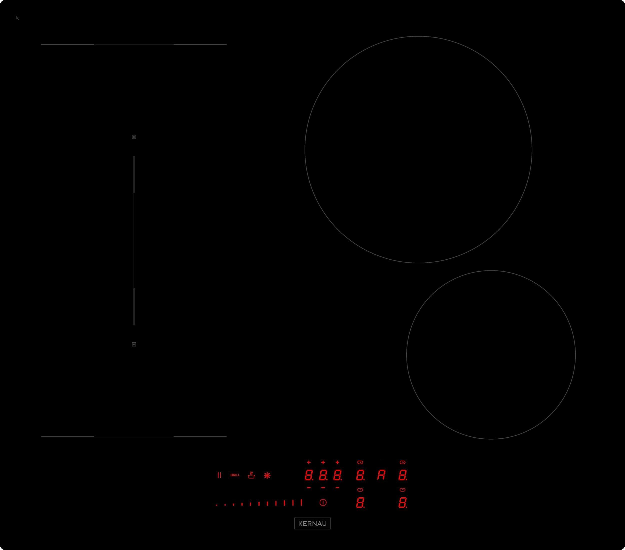 Płyta grzewcza Kernau KIH 6413-4B BL SC