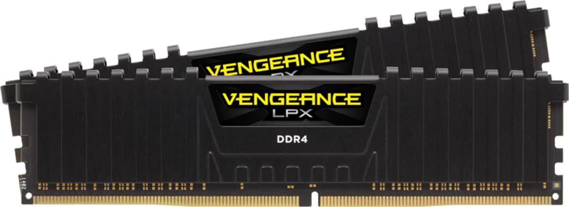Pamięć Corsair Vengeance LPX, DDR4, 16 GB, 3200MHz, CL16 (CMK16GX4M2B3200C16)