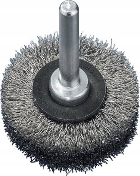 Abraboro Szczotka tarczowa 75x15 mm ABRABORO - drut falisty, trzpień