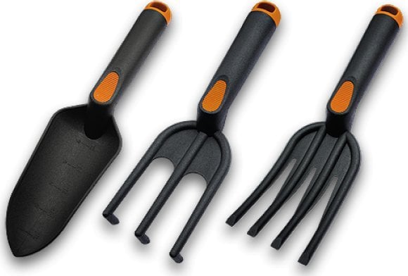 Bradas Zestaw narzędzi ogrodniczych 3 el. w woreczku