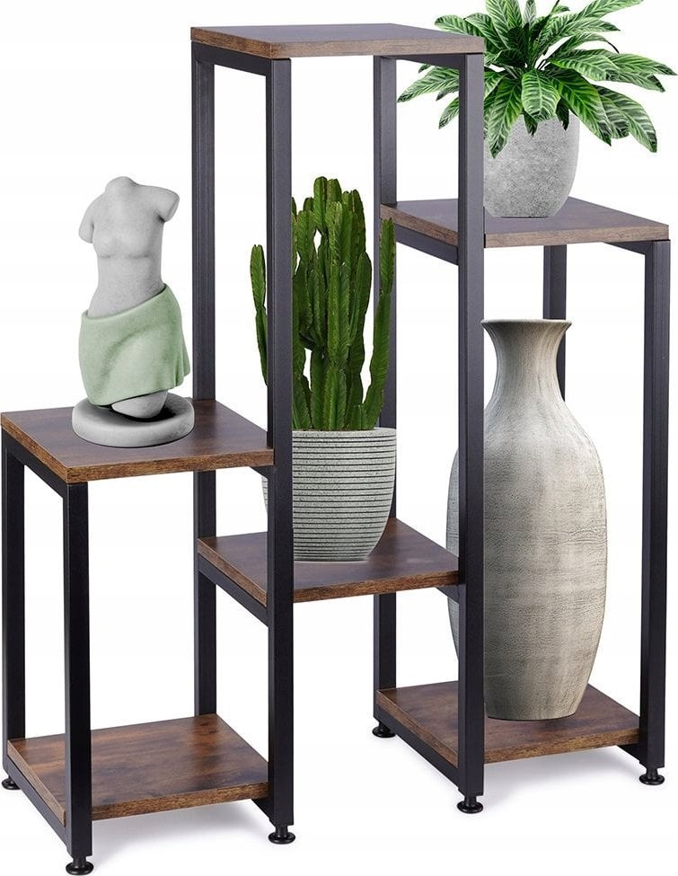 Vilde Kwietnik metalowy 6-poziomowy 80 cm