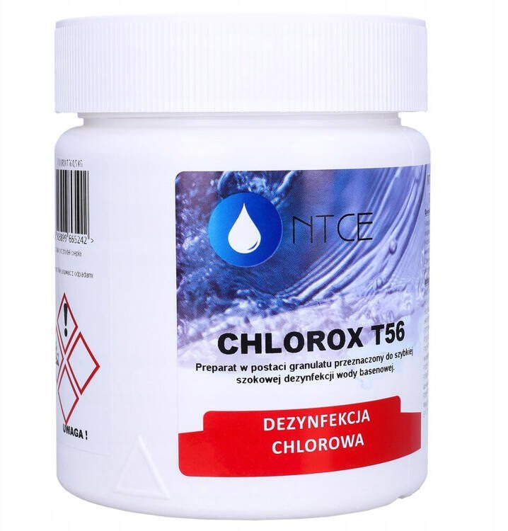 Staples Chlorox T56 Granulat 0,5kg Chemia do basenu