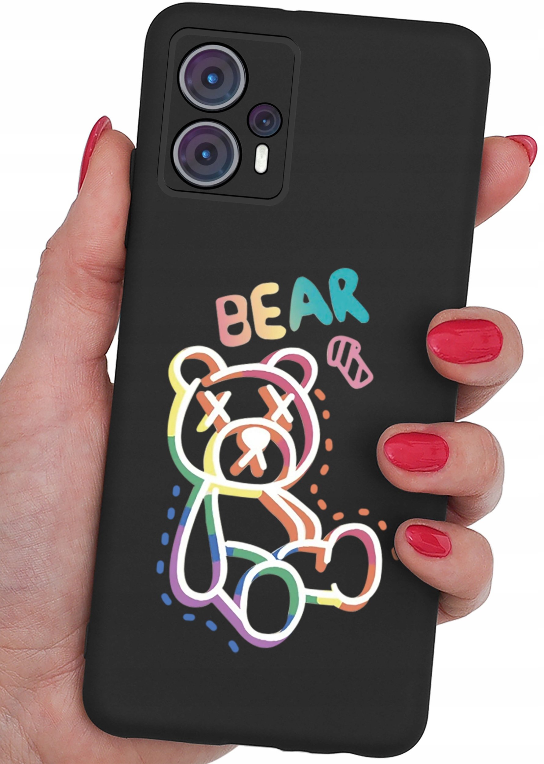 Etui do Motorola Moto G13 | G23 CASE WZORY MATOWE PLECKI MATT + SZKŁO 9H