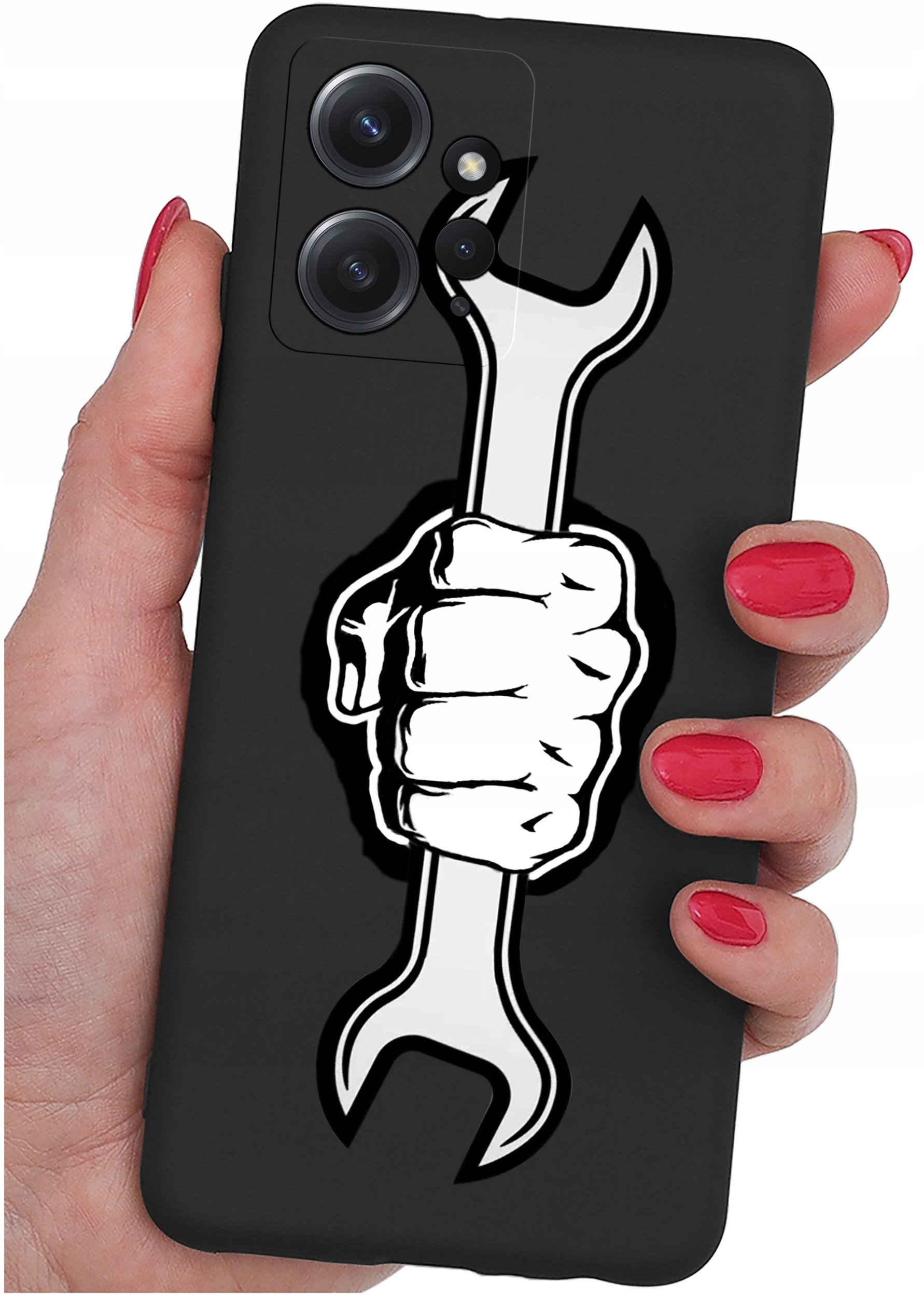 ETUI do Xiaomi Redmi Note 12 4G | WZORY | SILIKONOWE MATT CASE + SZKŁO 9H