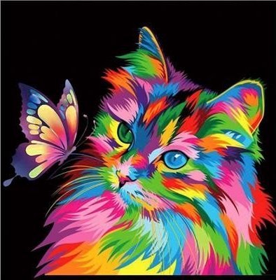 Norimpex *****Diamentowa mozaika Kot kolorowy 1007120