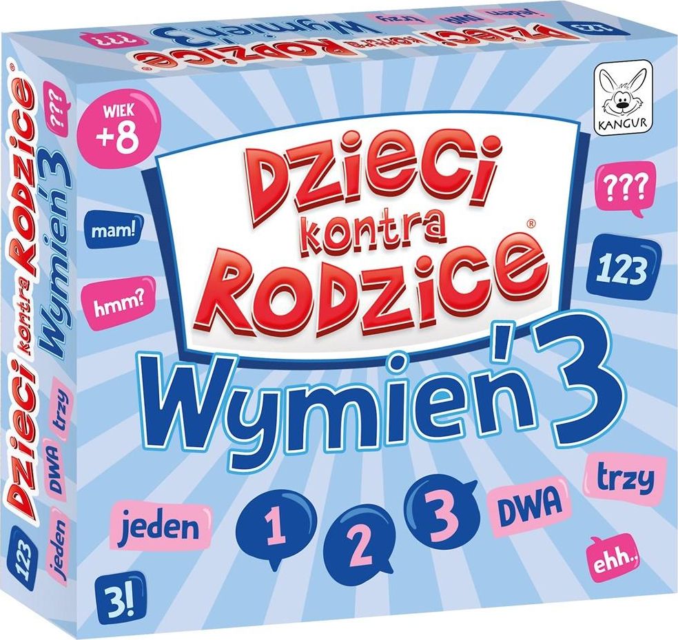 Kangur Dzieci kontra Rodzice. Wymień 3