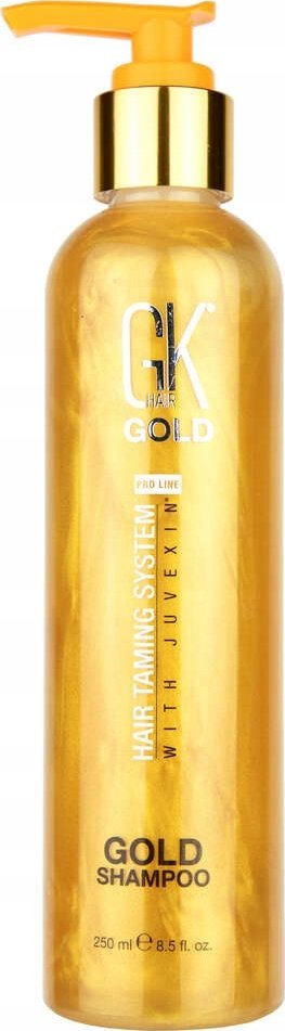 GK HAIR (Global Keratin) Global Keratin, Gold, Hair Shampoo, For Smoothening, 250 ml For Women