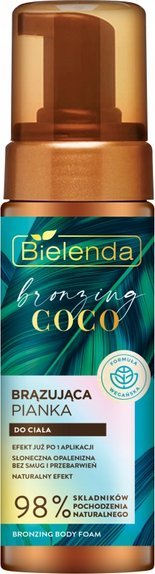 Bielenda Bielenda Bronzing Coco Brązująca pianka do ciała, 150ml