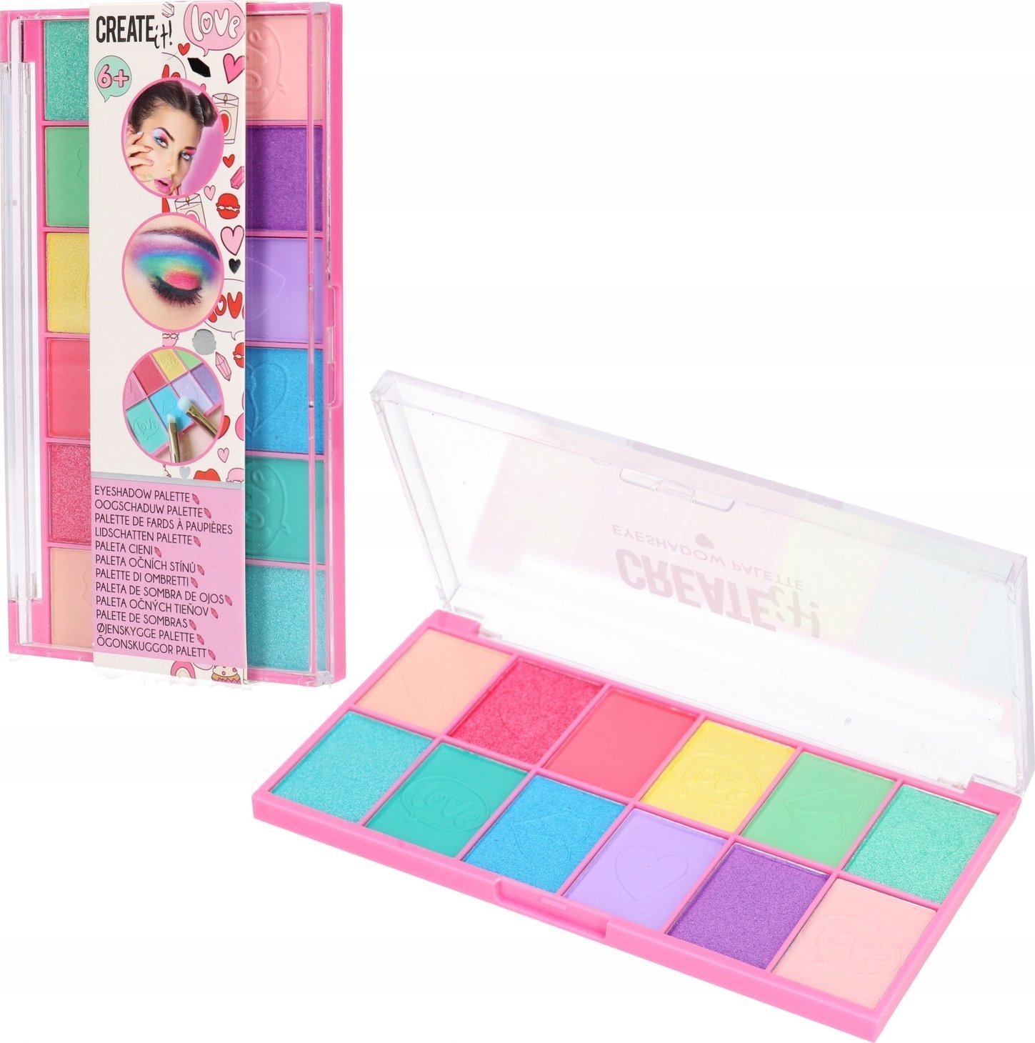 Create it! CREATE IT! paleta cieni do powiek 84518A 08748