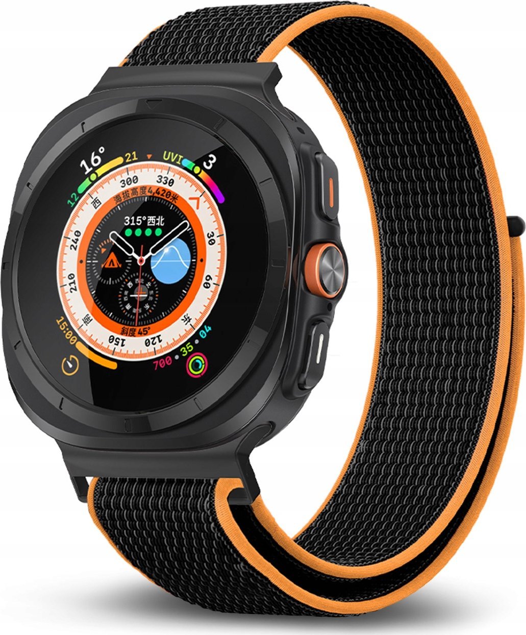 PASEK NYLONOWY ANTYALERGICZNY DO SAMSUNG Galaxy Watch Ultra SM-R705FZ 47mm