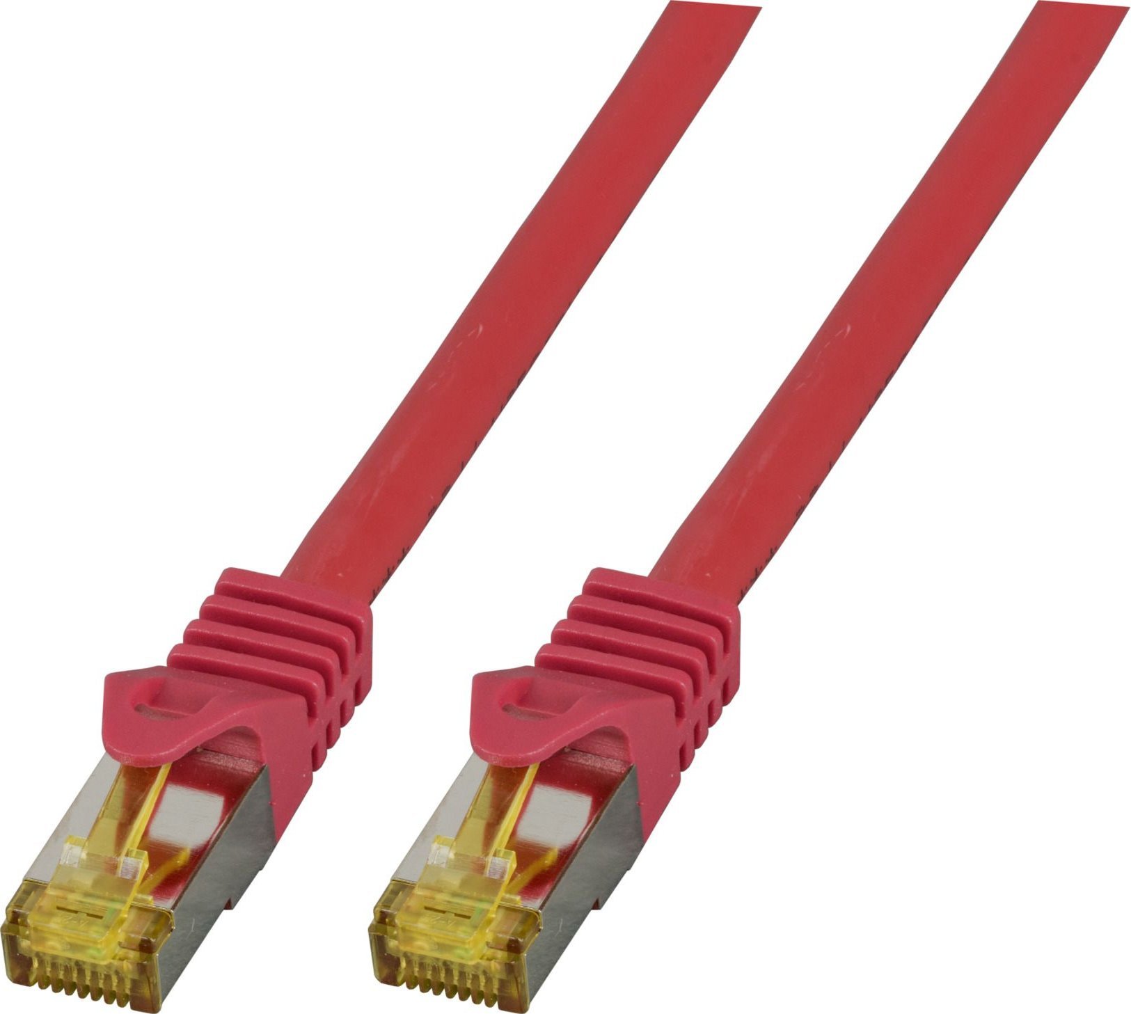 EFB EFB Patchkabel Cat6a S/FTP LSZH mit Cat7 Rohkabel 1,5m ROT 10 Gigabit Ethernet 600MHz 4x2xAWG26/7 Flammwidrig Raucharm