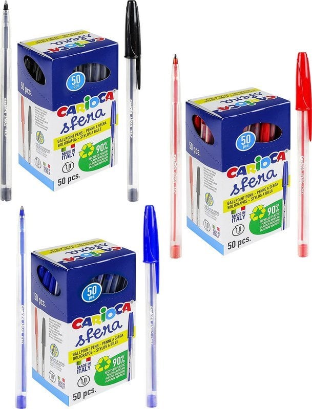 Carioca Długopisy Carioca Sfera niebieskie (50) -