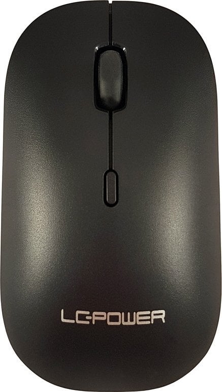 Mysz LC-Power LC-Power LC-M720BW, optical 2.4GHz USB wireless mouse, black