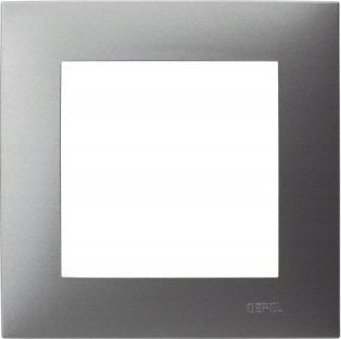 Ospel Ramka pojedyncza Ospel Szafir R-1Z/70 szary mat