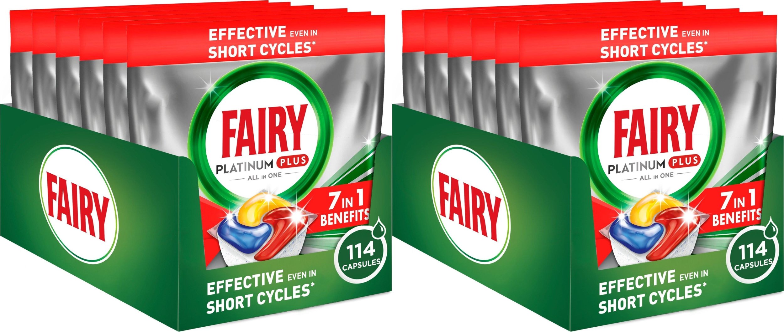 Fairy Tabletki do zmywarki Platinum Plus All in One 228 szt.