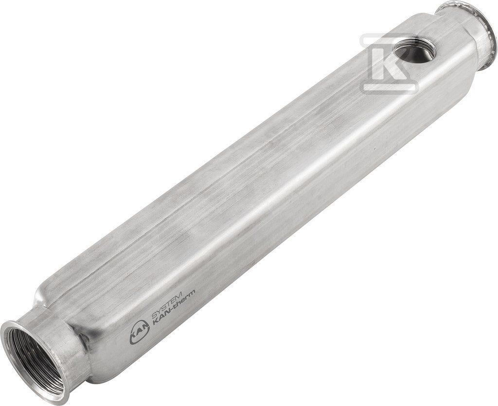 Belka ze stali nierdzewnej z otworem na odpowietrznik rozstaw 50 mm - 5 obwodówKAN-THERM