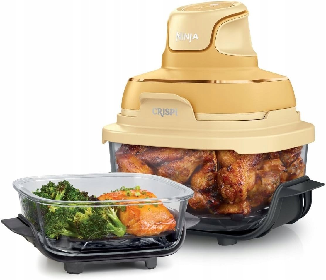 Ninja CRISPi Frytkownica Beztłuszczowa Szklane Naczynia 3,8L 1,4L Air Fryer