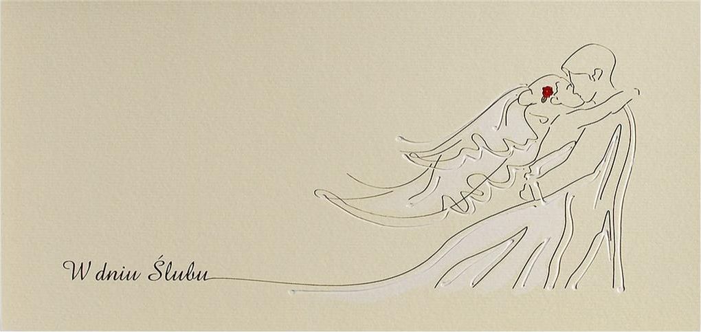 MAK Karnet Ślub DL SDP01 - Pocałuenk