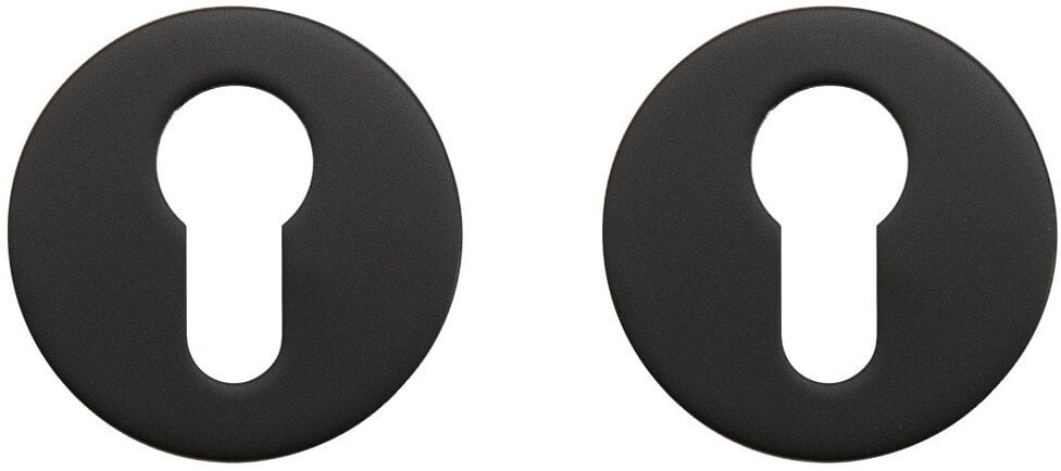 COLLAR FOR DOOR CYLINDER MUZ-30-PZ BLACK