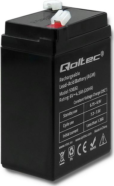 Qoltec Akumulator 6V/4.5Ah (53032)