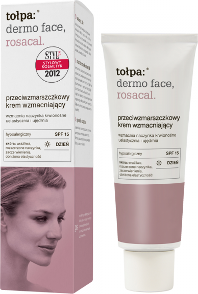 Tołpa Dermo Face Rosacal Wzmacniający krem przeciwzmarszczkowy 40ml