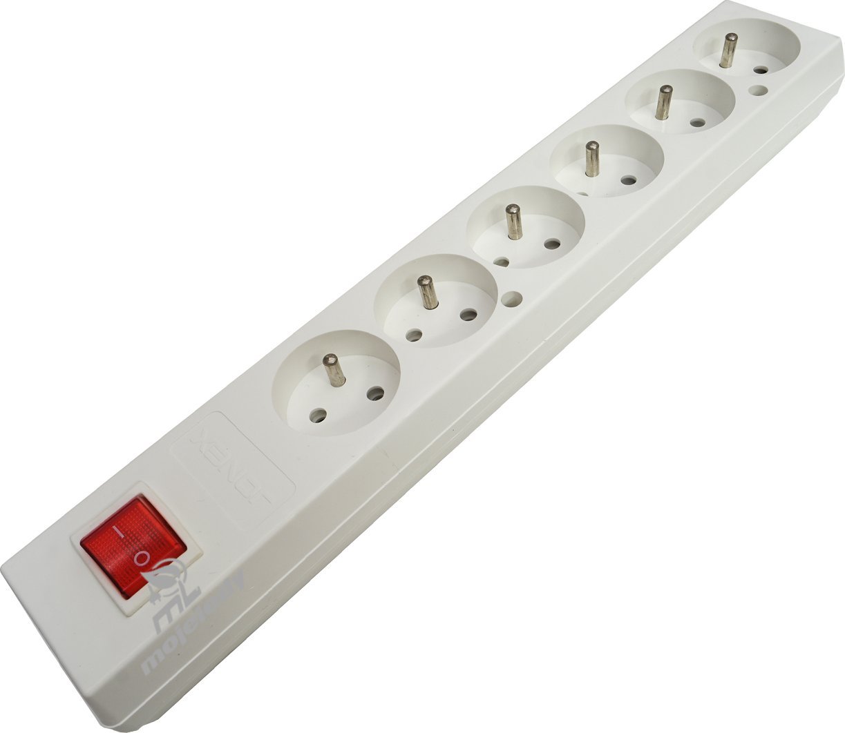 Plastrol Gniazdo rozbieralne GN-670WS 6x2P+Z Białe T-10492