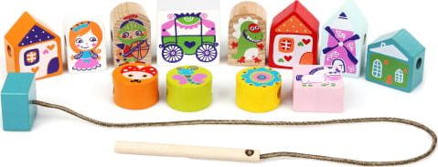 Cubika Drewniana nawlekanka Księżniczka 36m+ Cubika