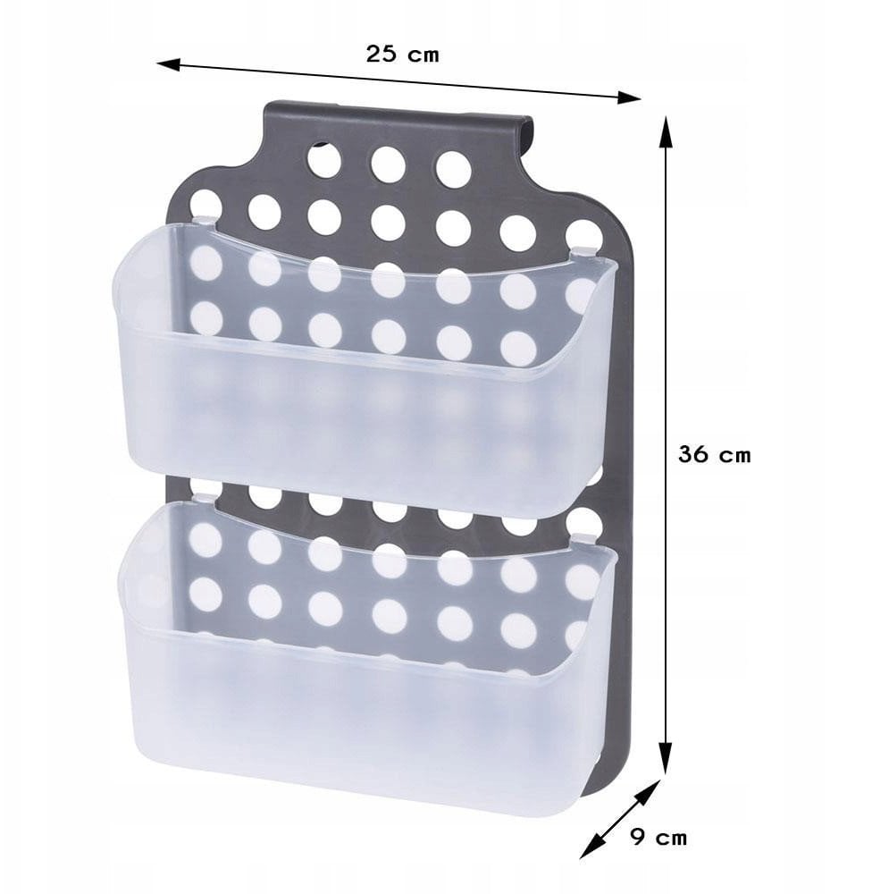 Koszyk prysznicowy Kela Koszyk łazienkowy pod prysznic, 25,3 x 35,5 x 10 cm