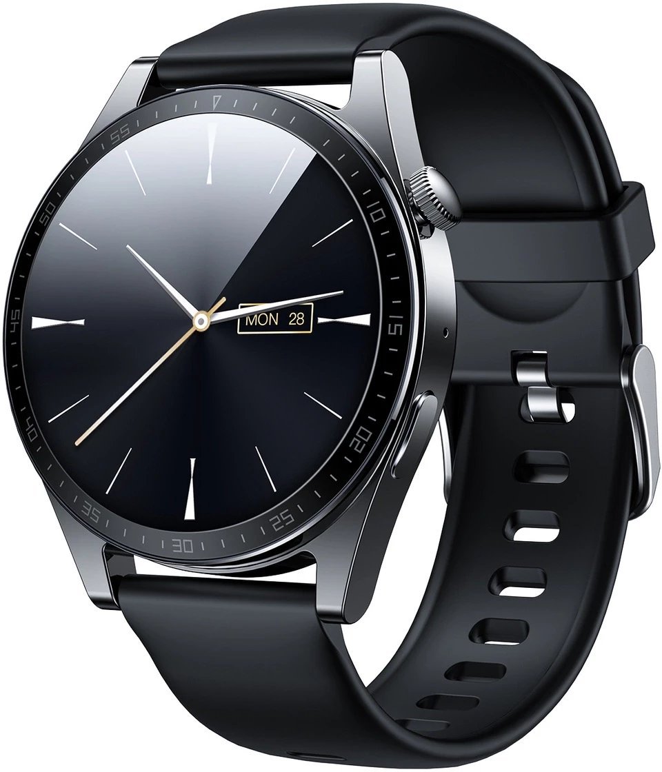 Smartwatch Joyroom Classis Series JR-FC1 z funkcją odbierania połączeń / ochroną IP68 - ciemnoszary