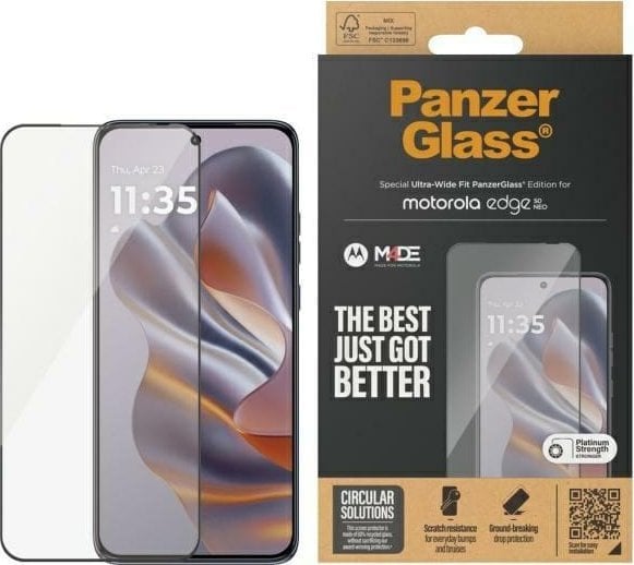 PanzerGlass Motorola edge 50 Neo Screen Protection Ultra-Wide Fit 6595