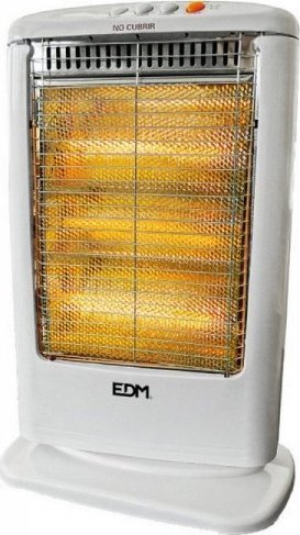 Grzejnik EDM Grzejnik Kwarcowy 07117 Biały 1200 W