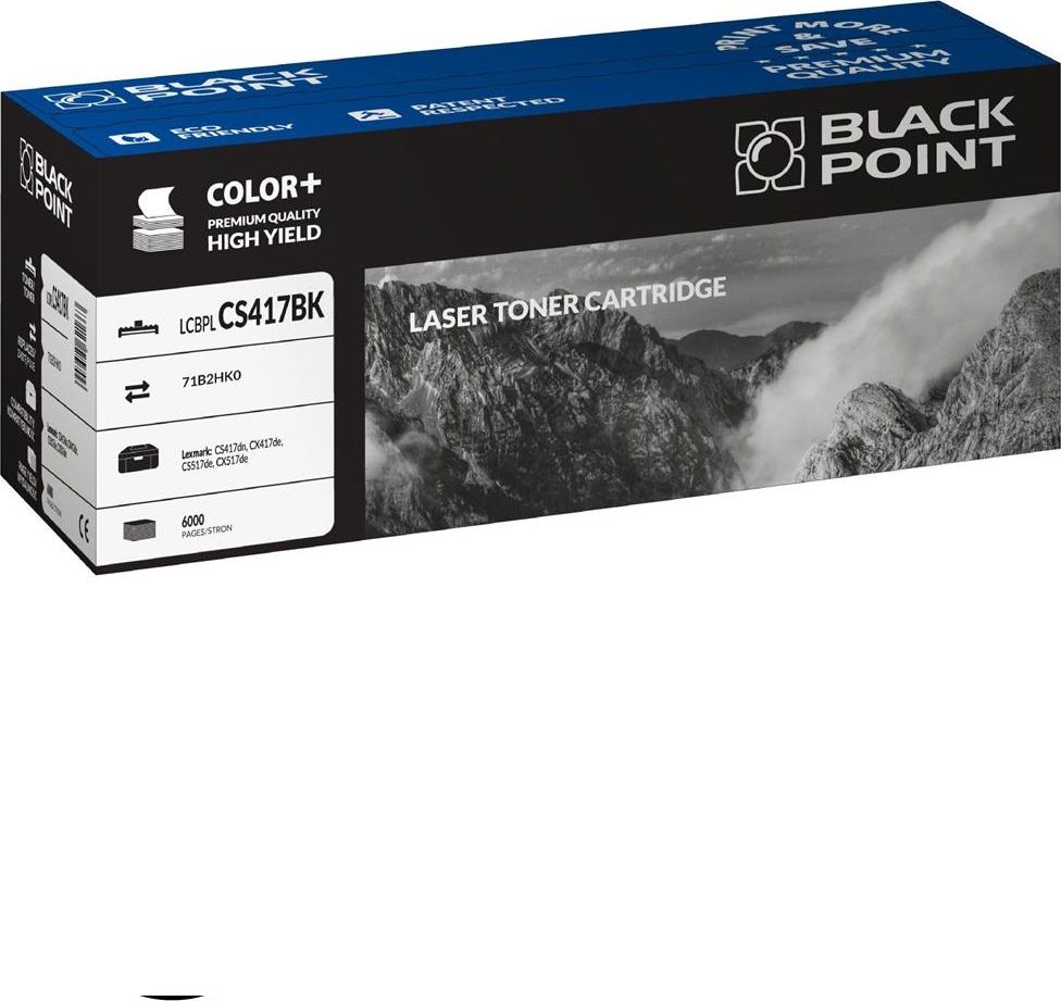 Toner Black Point LCBPLCS417BK Black Zamiennik 71B2HK0 (BLLOPCS417BKBW)