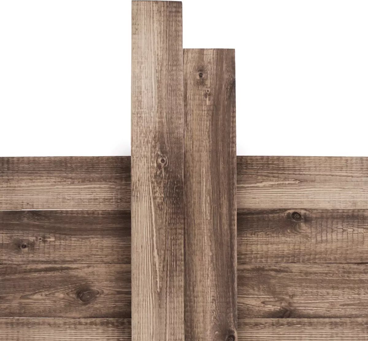 John Paddle Drewniane deski elewacyjne John Paddle Old Brown White (0,96m2) panele ścienne w stylu Vintage Uniwersalny