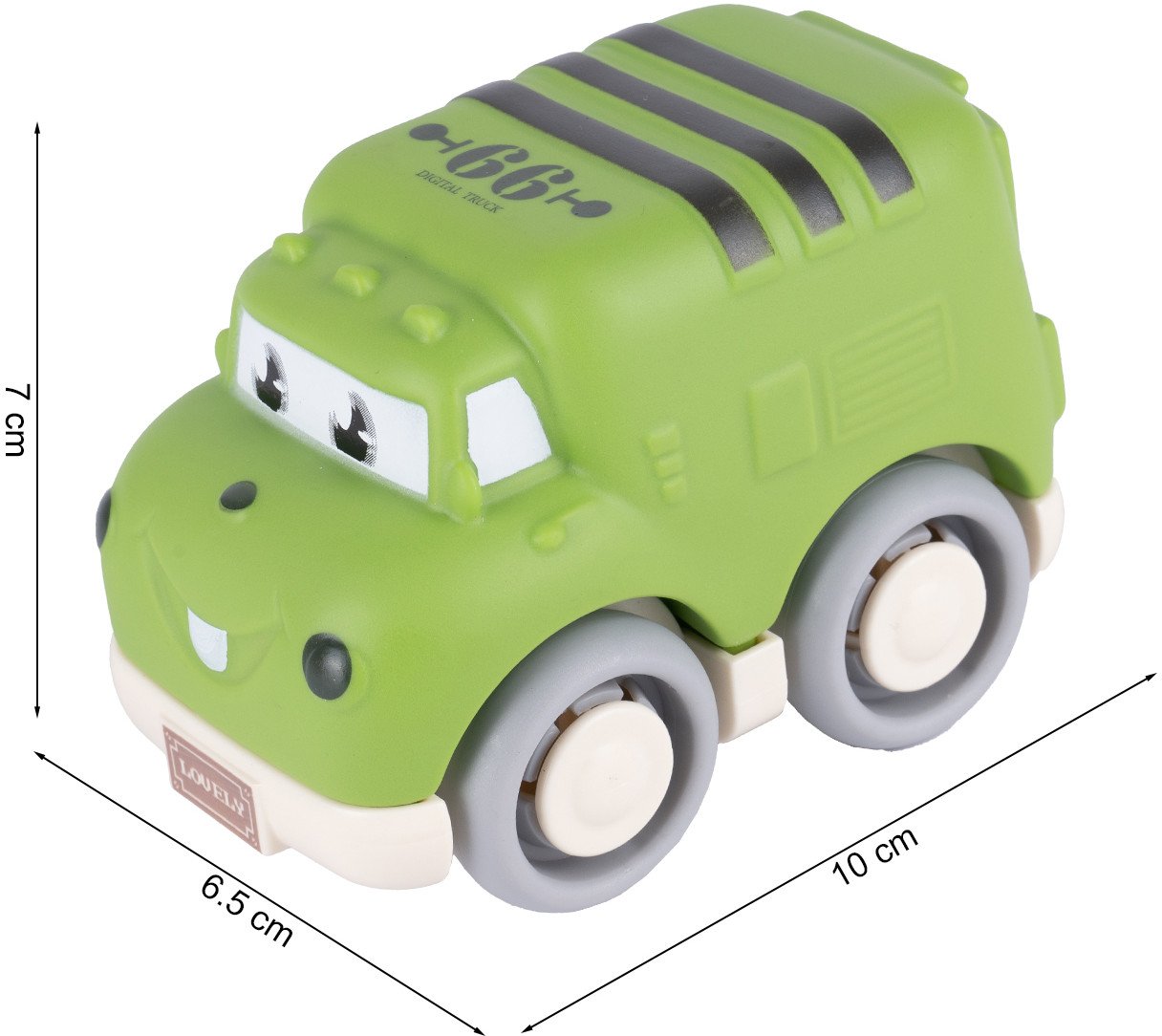 Auto Statek Lokomotywa Miękki Gumowy Pojazd