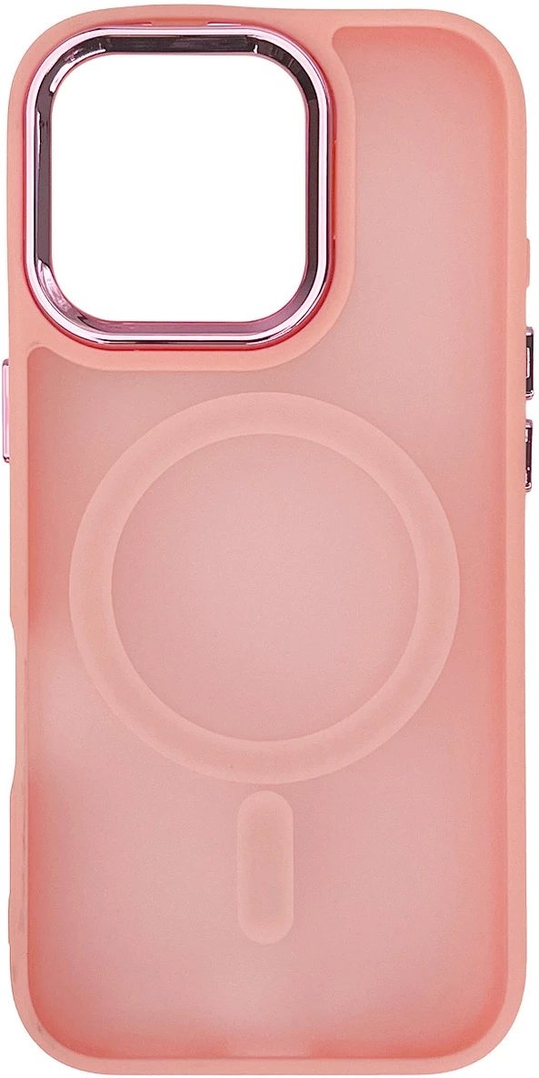 ETUI MAGNETIC COLLECTION MAGSAFE NA IPHONE 16 PRO - RÓŻOWE