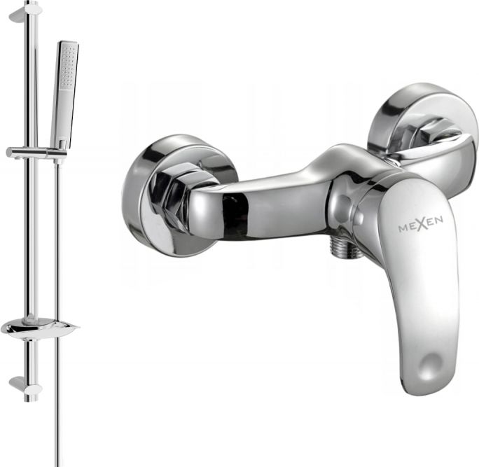 Mexen Mexen Fabia DB72 bateria prysznicowa z zestawem prysznicowym, chrom - 74654DB72-00