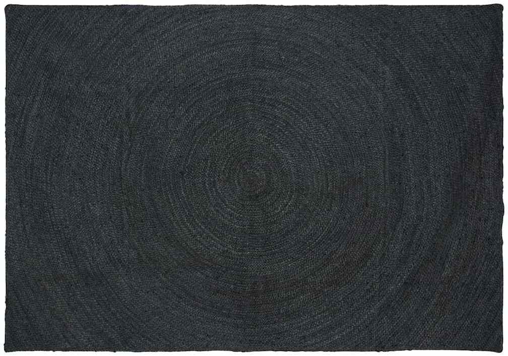 vidaXL Dywan Ciemnoszary 160 x 230 cm Juta