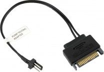 EK Water Blocks SATA 15-pin - 4-pin, 0.15m, Czarny (WAEK-1617)