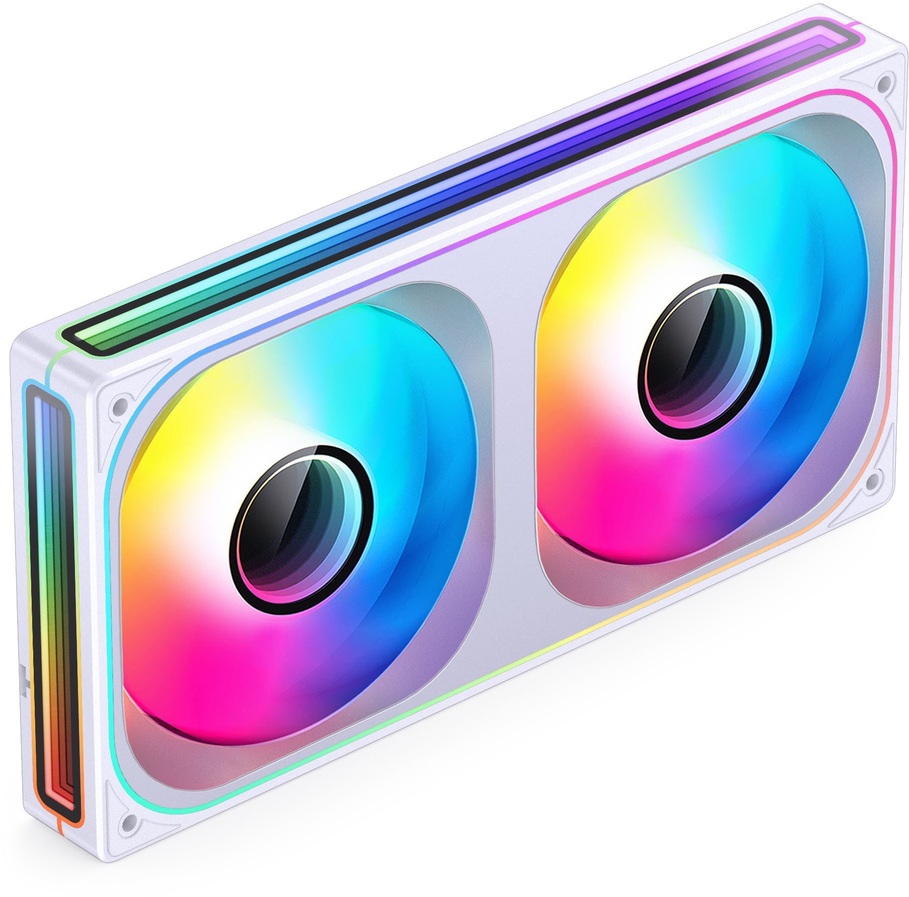 Jonsbo ZB-240 Lüfter, Reverse Blade, PWM, ARGB - 240mm, weiß