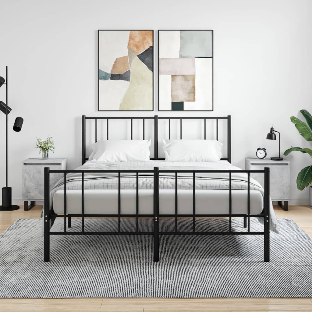 vidaXL Szafki nocne, 2 szt., szarość betonu, 40x30x50 cm