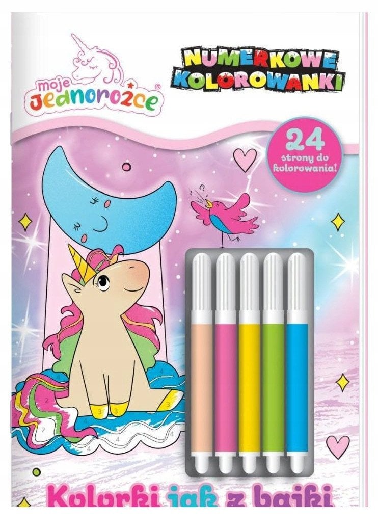 Moje Jednorożce Num.kolor. Kolor.jak z bajki 29297