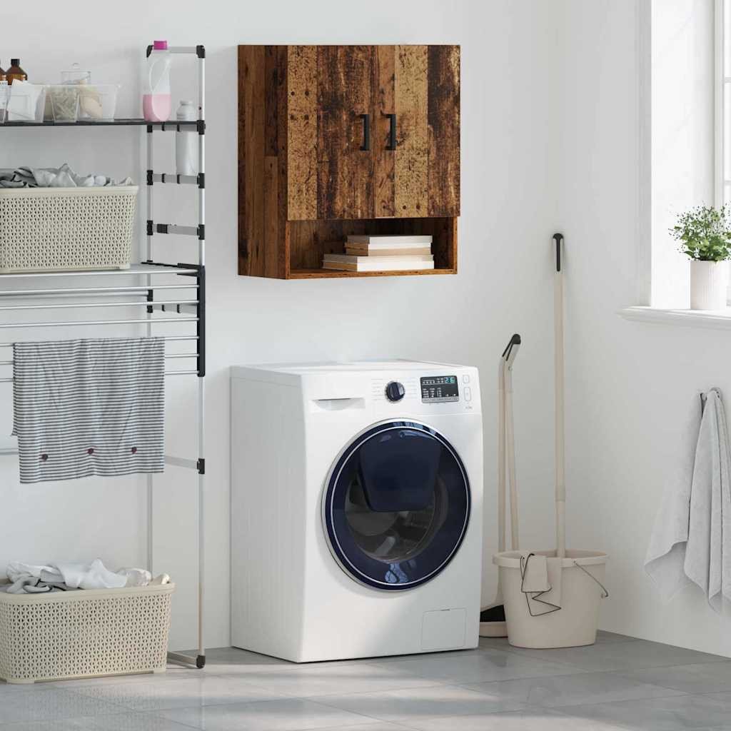 vidaXL Szafka ścienna Stare drewno 60 x 31 x 70 cm