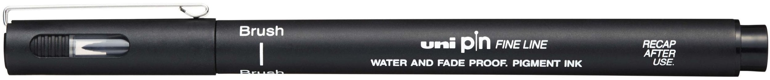 Cienkopis kreślarski Uni Pin-200 brush czarny