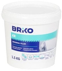 FILLER BRIKO 1,5 KG WITH CHALK FILLER