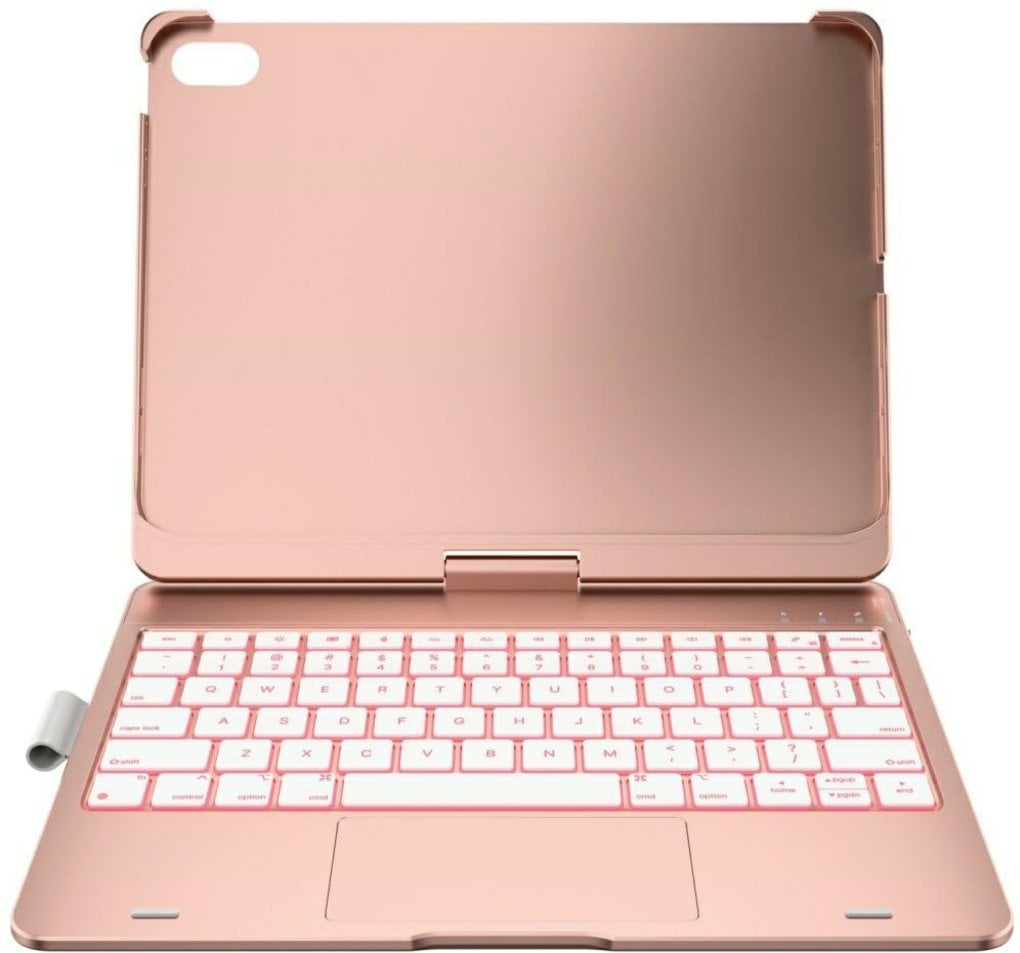 Etui Typecase Flexbook Touch z klawiaturą do iPad 11" (A16) 2025 / iPad 10.9" 2022 różany